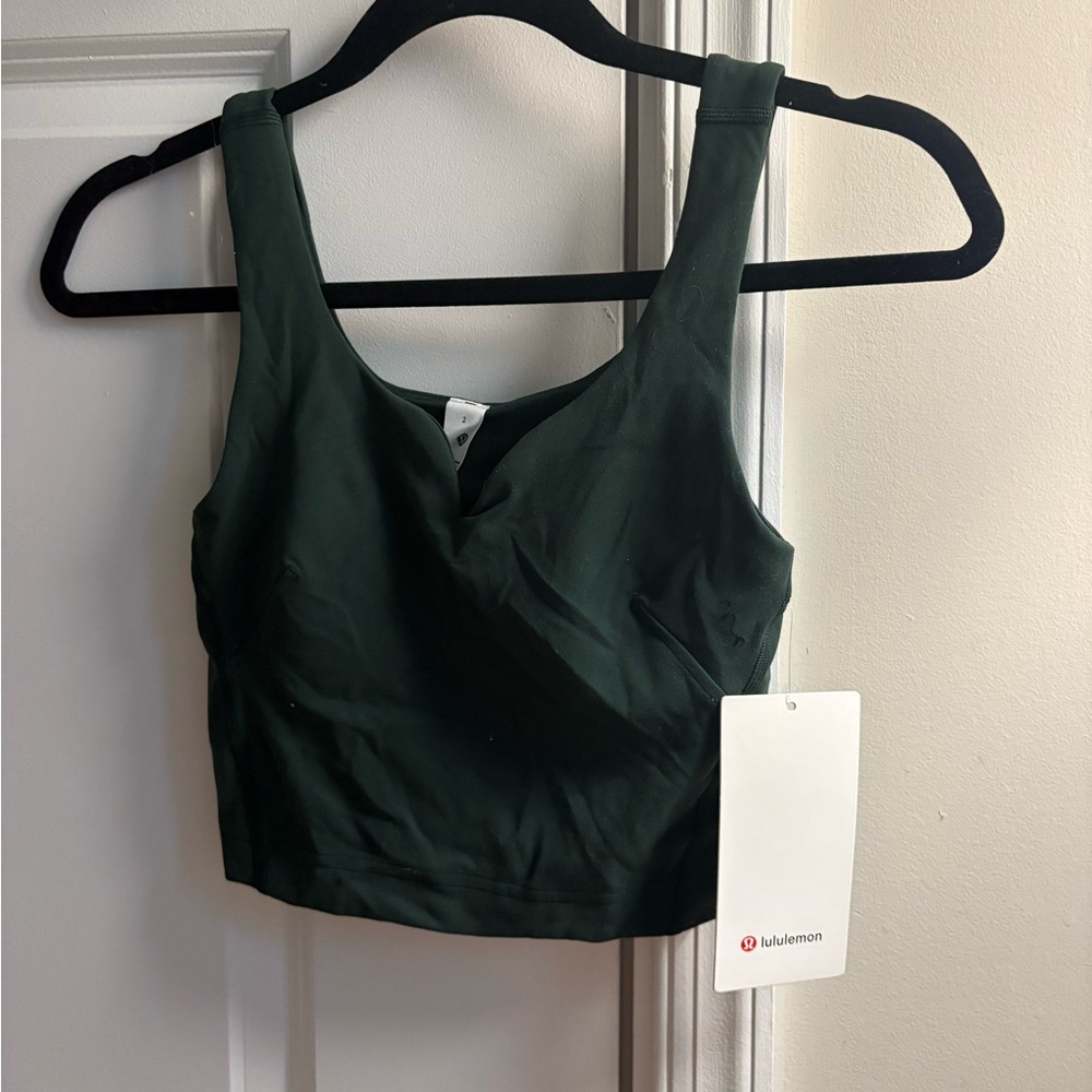 Lululemon Dark Green Tank Top